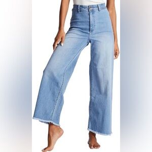 Billabong Free Fall High Waist Pants in Sea Spray Sz 26